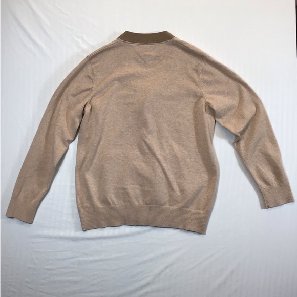 Tommy Hilfiger Mens Button Up Cardigan Size XL Knit Long Sleeve Sweater Academia - Picture 4 of 14